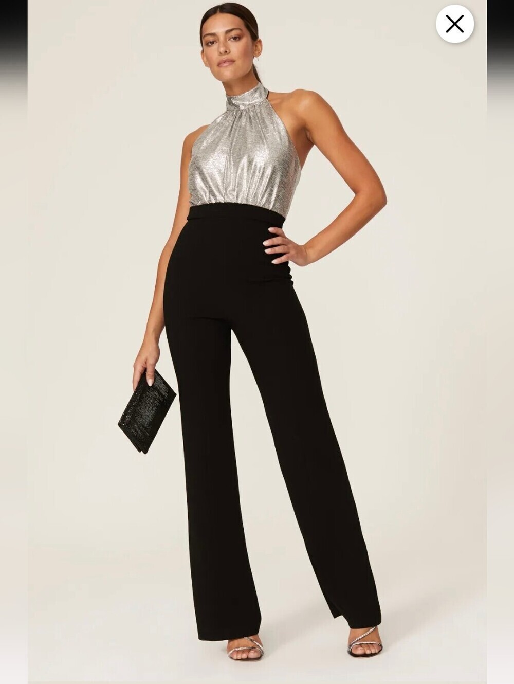 Black Halo Genesis Jumpsuit. Size 16.